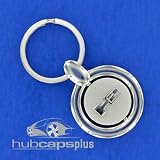 New H2 Spinning Center Stylish Chrome Key Chain Ring