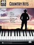 Country Hits: 40 Sheet Music Bestsell...