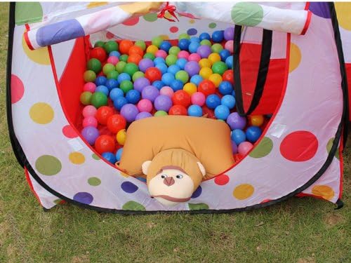 50 PCS Colorful Soft Plastic Ocean Fun Ball Balls Baby Kids Tent Swim Pit Toys Game Gift 2.76