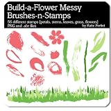 Photoshop Brushes - Build a Flower Brushes and Stamps