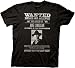 Mens Cowboys & Aliens Wanted Poster T-shirt