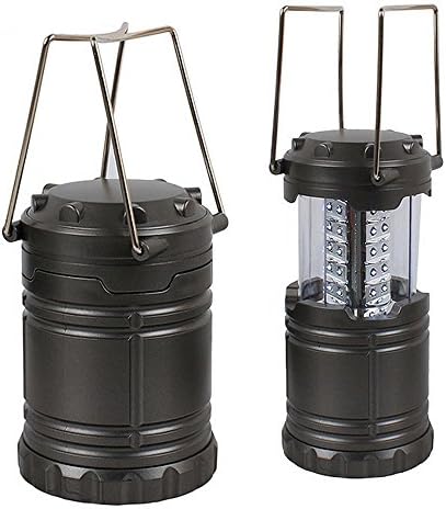 Best LED Camping Lantern Light - Perfect for Hiking, Camping Light Flashlight, Backpacking, Fishing, Hunting, Outdoors, Hurricane, Flood, Emergency Light for Power Outage by Gadgeting
