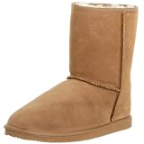 Staheekum Women's Mid Sheepskin Boot,Chestnut,9 M