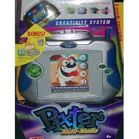 Click here to buy BLUE Pixter Multi-Media Creativity System BONUS Sponge BOB Video Software by Fisher-Price.
