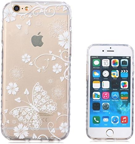 Slim Clear Soft Flexible Style TPU Bumper Silicone Scratch-Proof Protective Skin Back Case Cover for Apple iphone 6 6S (4.7 ")