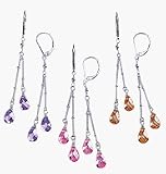 Avon Best Wishes Teardrop Earrings Champagne (Happiness)