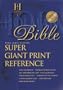 KJV Super Giant Print Reference Bible (Black Bonded Leather) (King James Version)