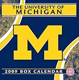 Michigan Wolverines 2009 Box Calendar