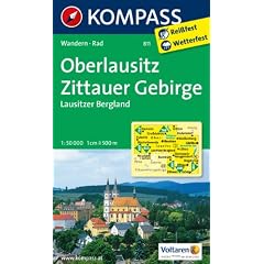 Oberlausitz, Zittauer Gebirge 1 : 50 000: Wanderkarte mit Aktiv Guide, Radrouten und Skitouren. GPS-genau