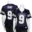 Tony Romo Reebok Navy Replica Dallas Cowboys Women's Jersey