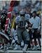Michael Irvin Autographed/Hand Signed Dallas Cowboys 16x20 Photo (vs Bears) with Playmaker and HOF 2