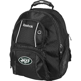 Reebok New York Jets Backpack with Laptop Compartment