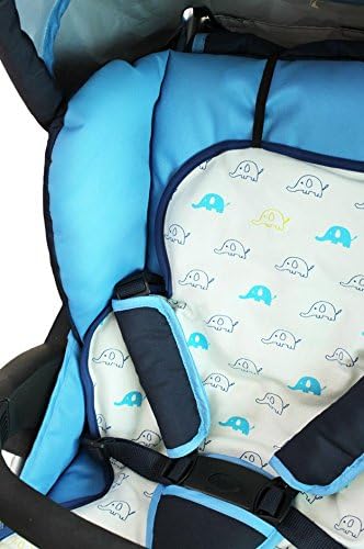 Aguard Jellybean Cool Seat 430 x 650mm Elephant Blue Pattern