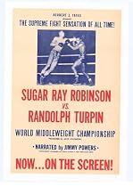 Sugar Ray Robinson vs. Randolph Turpin Poster Movie 27 x 40 In - 69cm x 102cm Sugar Ray Robinson Randolph Turpin