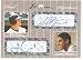 2007 Just Minors Dual Signatures Silver 129 Steve Pearce / Fernando Martinez - New York Mets (Rookie Insert - Autographed - Serial #D To 25 - Baseball Cards)