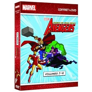 Avengers : l'équipe des super-héros - Coffret 4 DVD - Volumes 1-4