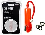 Hustler Novelties Pumped Up Perfect Girl Friend Vagina and Red Penis Pump Adult Sex Toy Kit