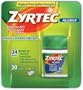 Zyrtec Allergy Relief (10 mg), 30-Count Tablets