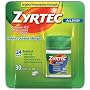 Zyrtec Allergy Relief (10 mg), 30-Count Tablets