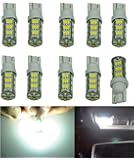 Cutequeen LED Car Lights Bulb 10PCS White T15 42-SMD 42smd 906 579 901 904 908 909 912 914 915 916 917 918 920 921 922 923 926 927 928 939 (pack of 10)