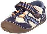 Stride Rite SRT SM Nash First Walker (Infant/Toddler),Navy/Off White/Moab,4.5 W US Toddler