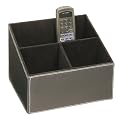 Richards Homewares Black Remote Control Organizer
