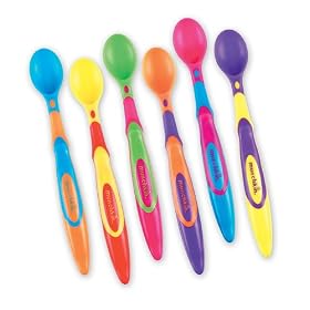 Six Soft-Tip Infant Spoons by Munchkin