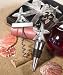 Silver Starfish Wine Bottle Opener and Bottle Stopper Favor Set, 12