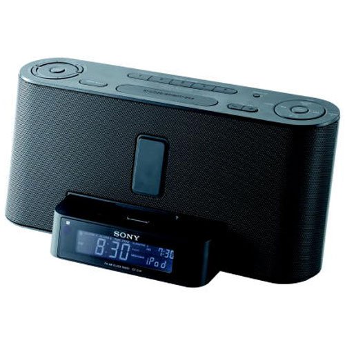 Sony Clock with iPod Dock - Black (ICFC1IPBLK)