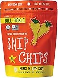 Wonderfully Raw Organic Snip Chips Dill Pickle, 2 Ounce