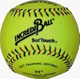 11 Yellow Softouch Incrediball  Baseball (Set of 6)