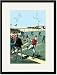 All Products : Black Framed/Matted Print 17x23, A Towering Fly Ball