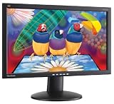 ViewSonic VA1913wm - LCD display - TFT - 19 - widescreen - 1366 x 768 - 300 cd/m2 - 1000:1 - 10000:1 (dynamic) - 5 ms - 0.3 mm VGA - speakers