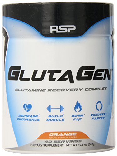 RSP Nutrition Glutagen Powder, Orange, 10.6 OZ (300 Gram)