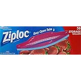 Ziploc Storage Bag, Gallon Value Pack-40 ct