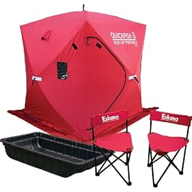 Eskimo Value Pack w/Quick Fish 3 Shelter and Accessories