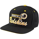 Reebok Washington Redskins Black Grind Snapback Adjustable Hat