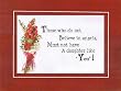 [Convertible][Sample] Those Who Do Not Believe In Angel . . . 8 x 10 Inches Sayings set in Double Beveled Matting