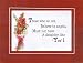 [Convertible][Sample] Those Who Do Not Believe In Angel . . . 8 x 10 Inches Sayings set in Double Beveled Matting