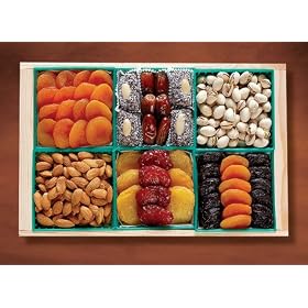 Kosher Sympathy Healthy Fruit & Nut Crate (Large)