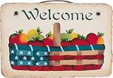 Flag Basket Slate