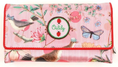 Oilily L Wallet Geldbörse Portemonnaie Lady Bird Rosa Light Pink