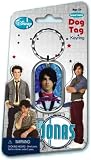 Joe Jonas - Jonas Brothers Dog Tag Keyring & Necklace with BONUS Stickers Set