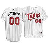 Twins Majestic MLB Custom Authentic Home Jersey - Men's