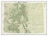 Colorado State Wall Map (laminated)