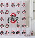 Sporting Goods : NCAA Ohio State Buckeyes 7-Piece Frosty Bathroom Set