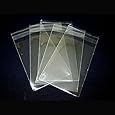 100 Pcs 3x4 Crystal Clear Resealable Recloseable Cello / Cellophane Bags