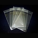 100 Pcs 3x4 Crystal Clear Resealable Recloseable Cello / Cellophane Bags
