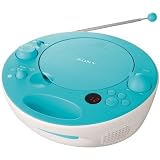 SONY ZSE5AQUA COLORFUL COMPACT CD BOOM BOX (AQUA)