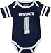 Dallas Cowboys Newborn Navy Catch One Catch All Creeper